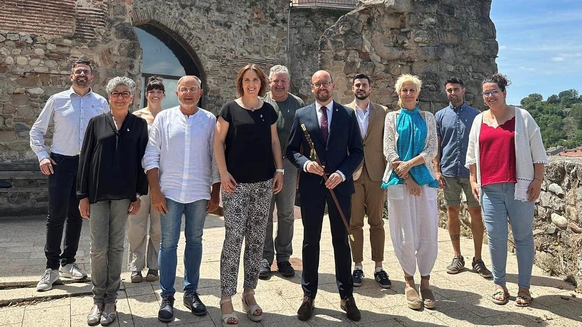 Equip de govern de Gironella (Més x Gironella), amb David Font com a alcalde