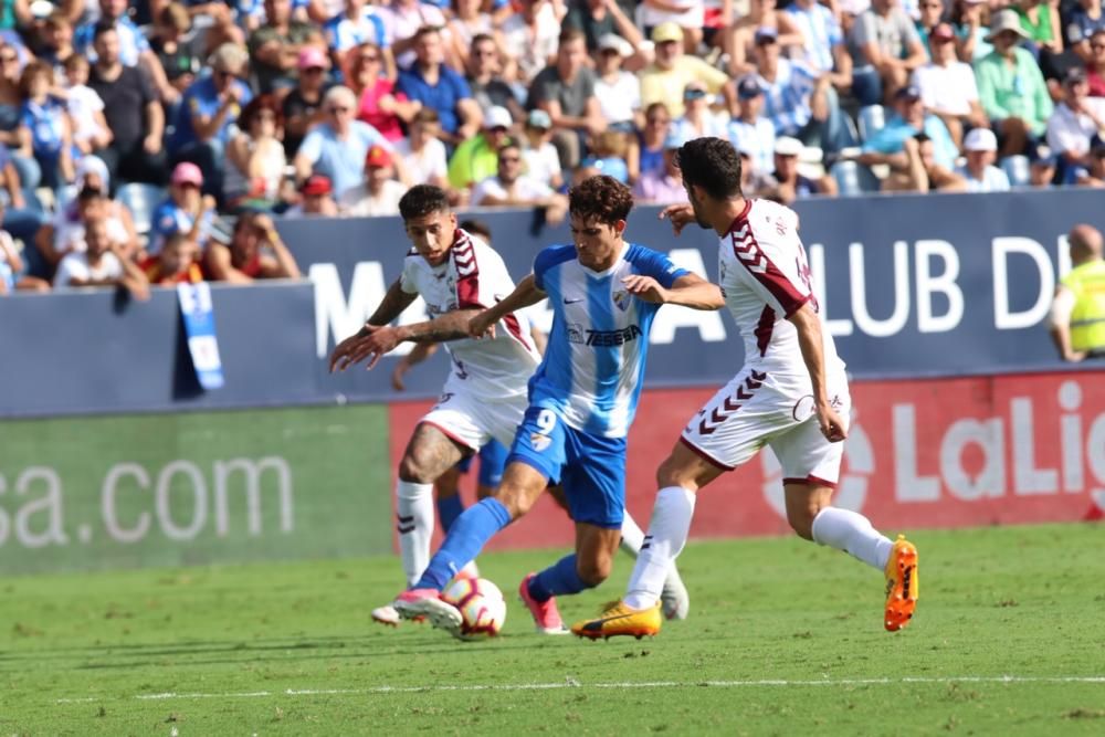 Partido Málaga CF-Albacete.