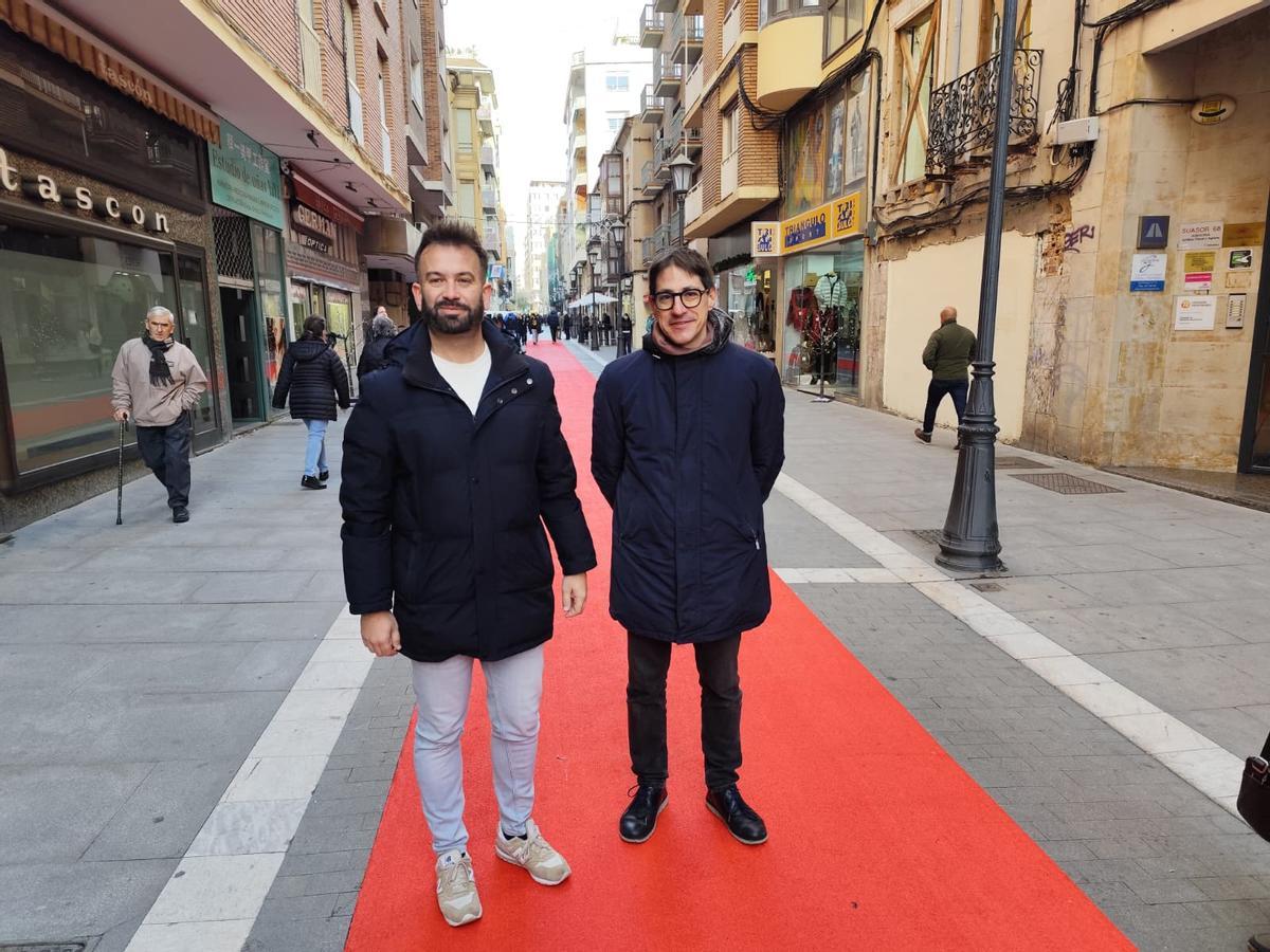 David Gago y Ruperto Prieto, en la presentación de la iniciativa.