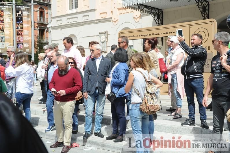 Ambiente sardinero en las calles de Murcia