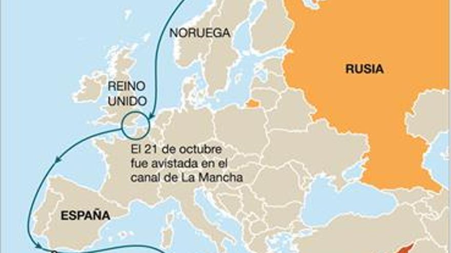 España frena  la parada de  la flotilla rusa  en Ceuta