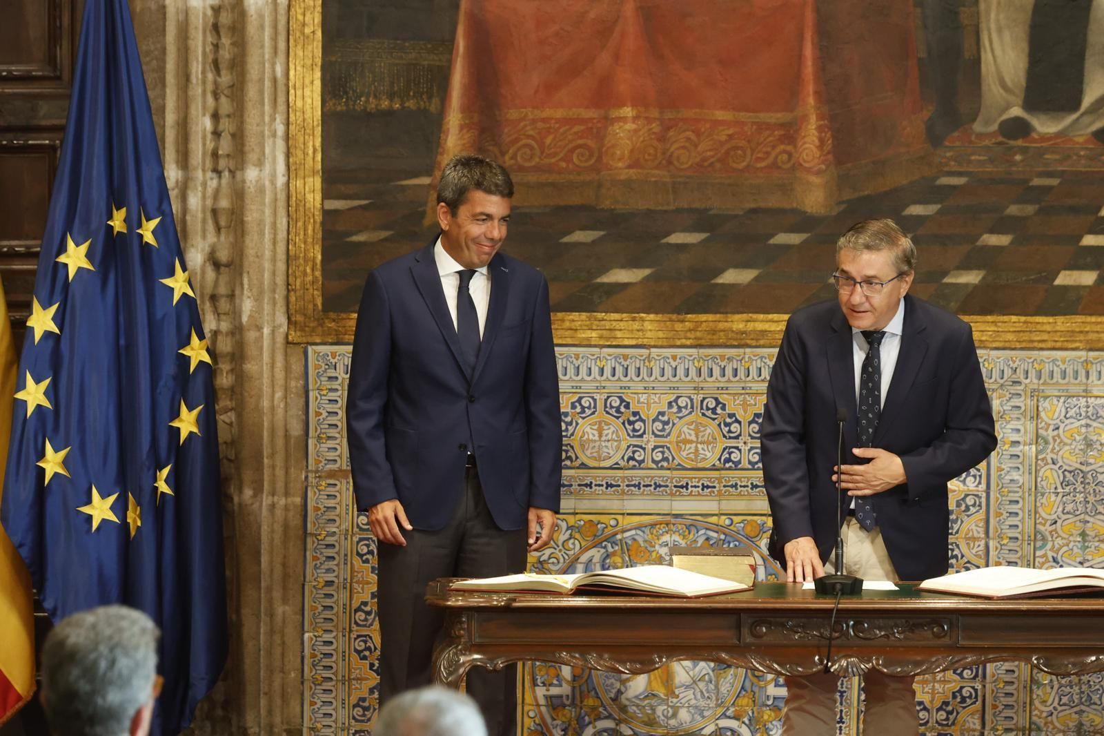 Toma de posesión de los nuevos consellers de Mazón