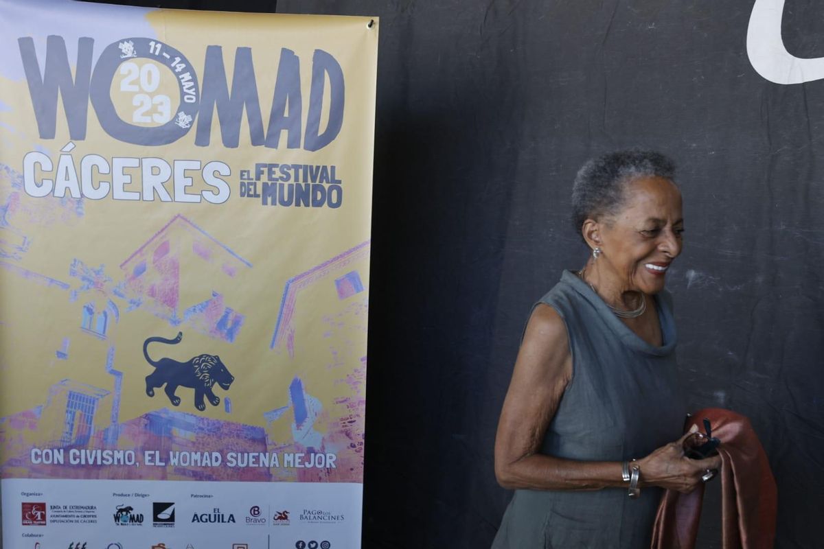 Susana Baca en Womad Cáceres.