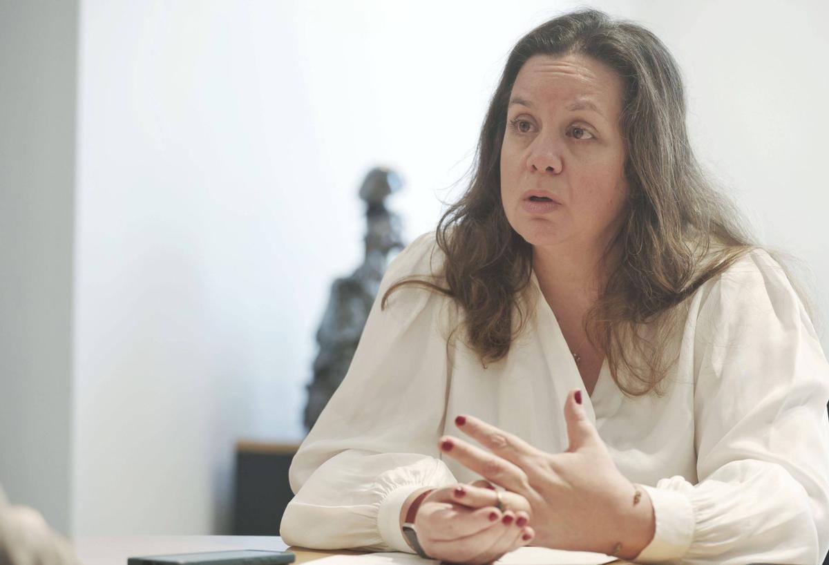 Berta Álvarez asegura que los abogados están implicados en la defensa de los derechos humanos en todo el planeta. | M. MIELNIEZUK