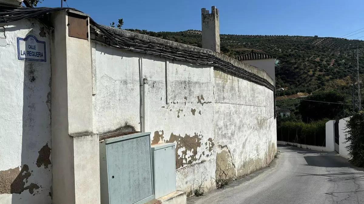 Calle Reguera, en el barrio de San Pedro de Baena.