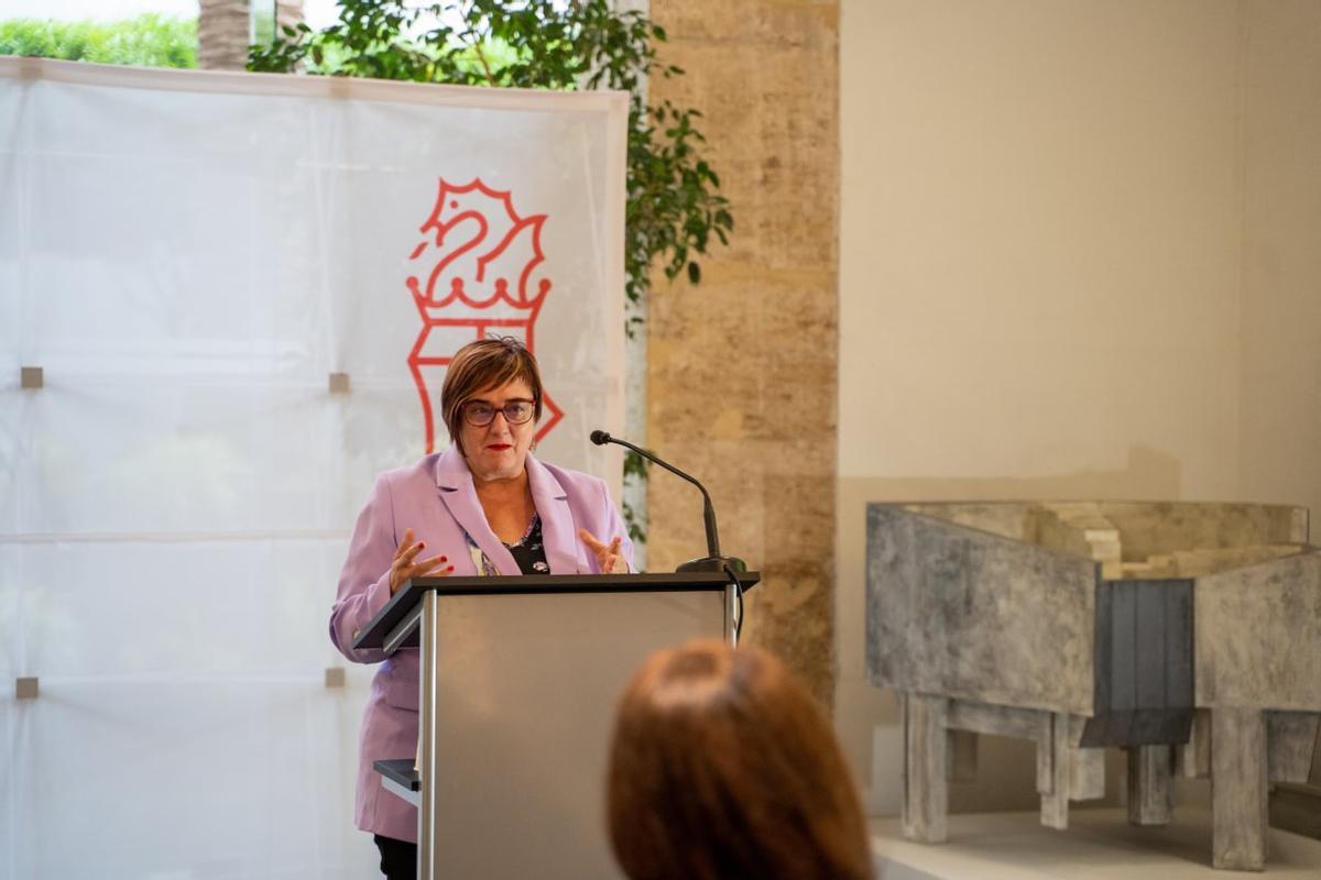 La directora general de emergencia habitacional, Pura Peris.