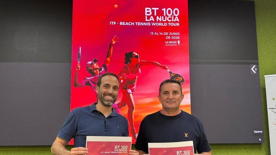 La Nucía acoge un BT100 de Tenis Playa con deportistas de 14 nacionalidades
