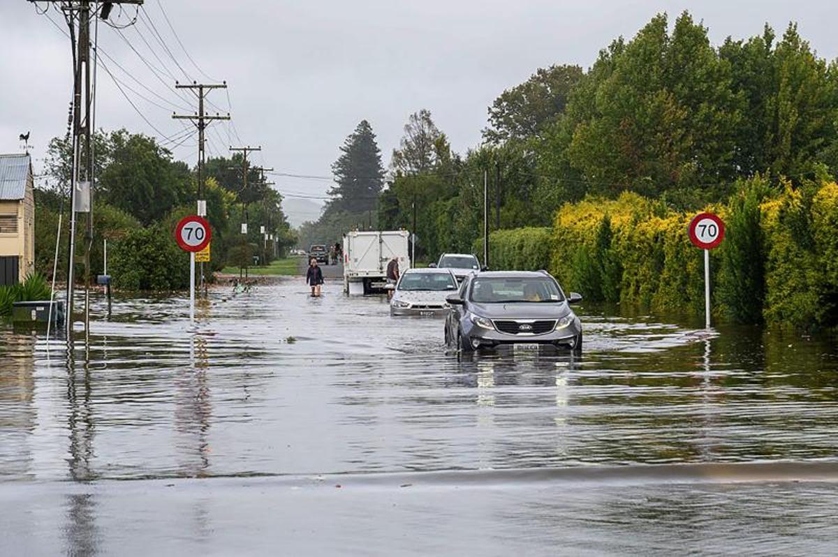 Las mejores imágenes del ciclón Gabrielle en Auckland, Nueva Zelanda