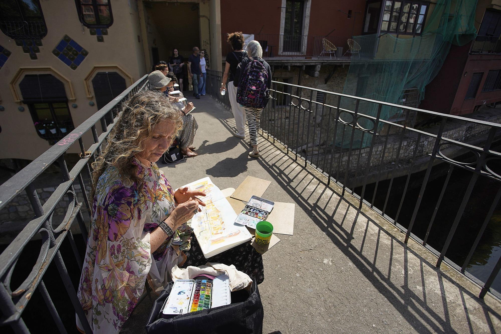 Trobada d’Urban Sketchers a la ciutat de Girona