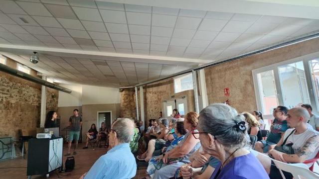 Alejandro e Ingrid ofrecieron una charla preventiva. . | SERVICIO ESPECIAL