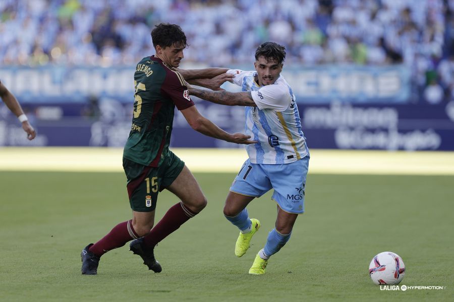 EN IMÁGENES: El empate del Oviedo en su visita a Málaga (0-0)