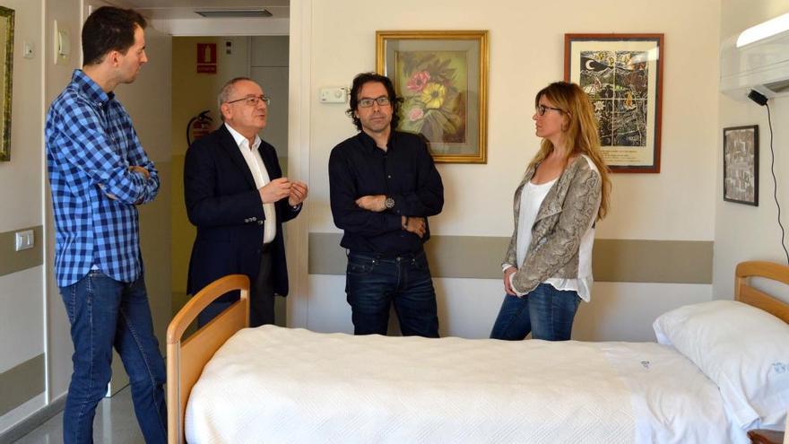 Visita a les instal·lacions de la Fundació Sociosanitària de Manresa