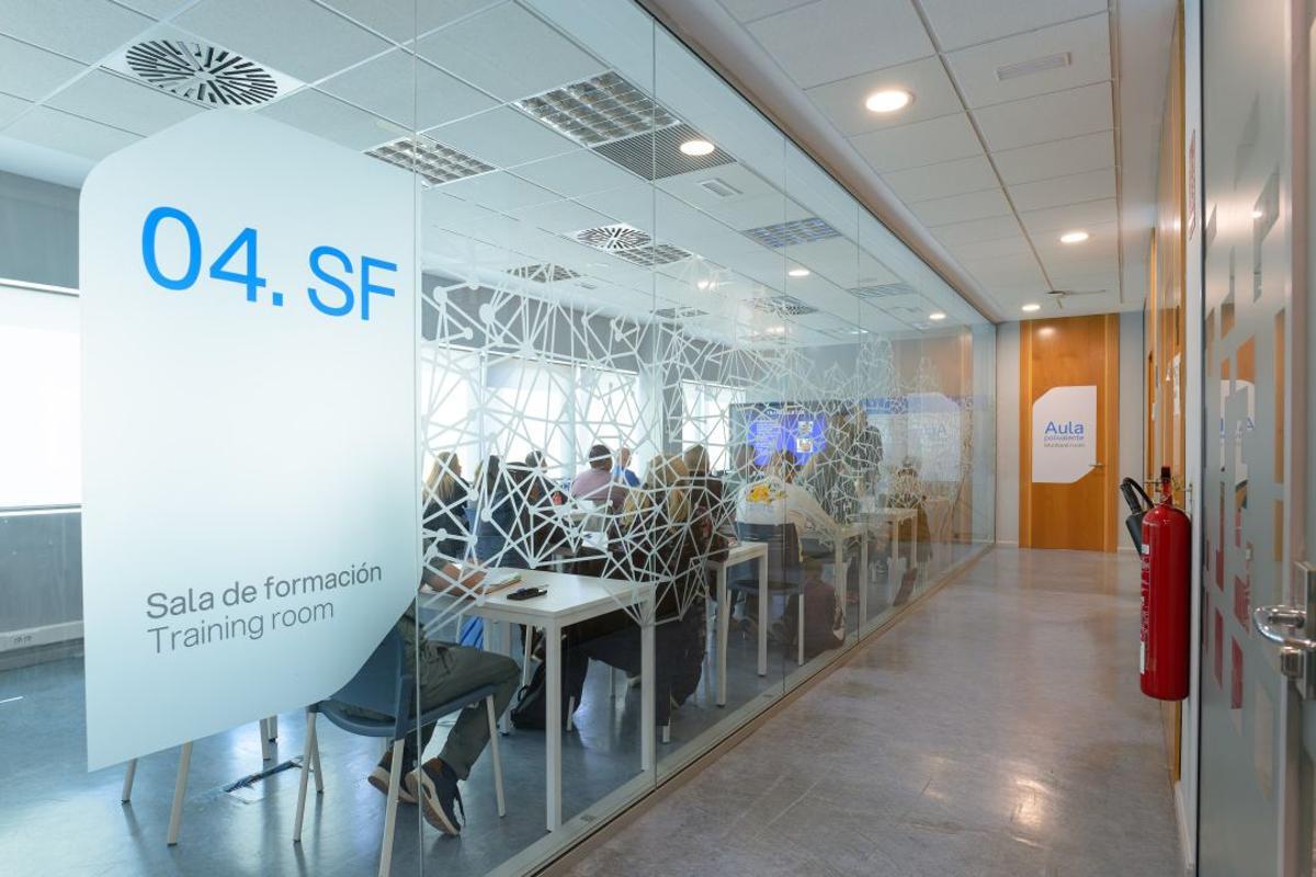 Fundación Sesé cuenta con seis aulas de formación.
