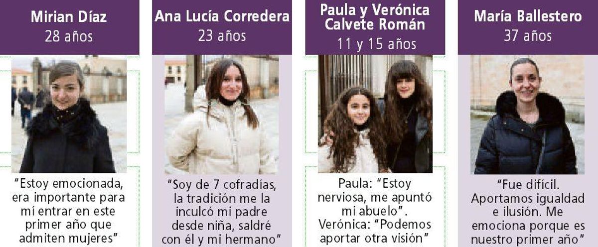 Reacciones de las nuevas hermanas