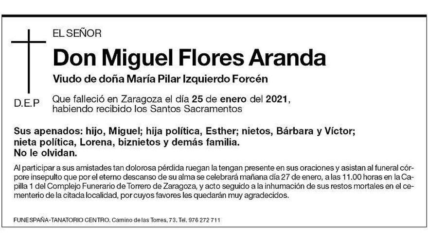 Don Miguel Flores Aranda