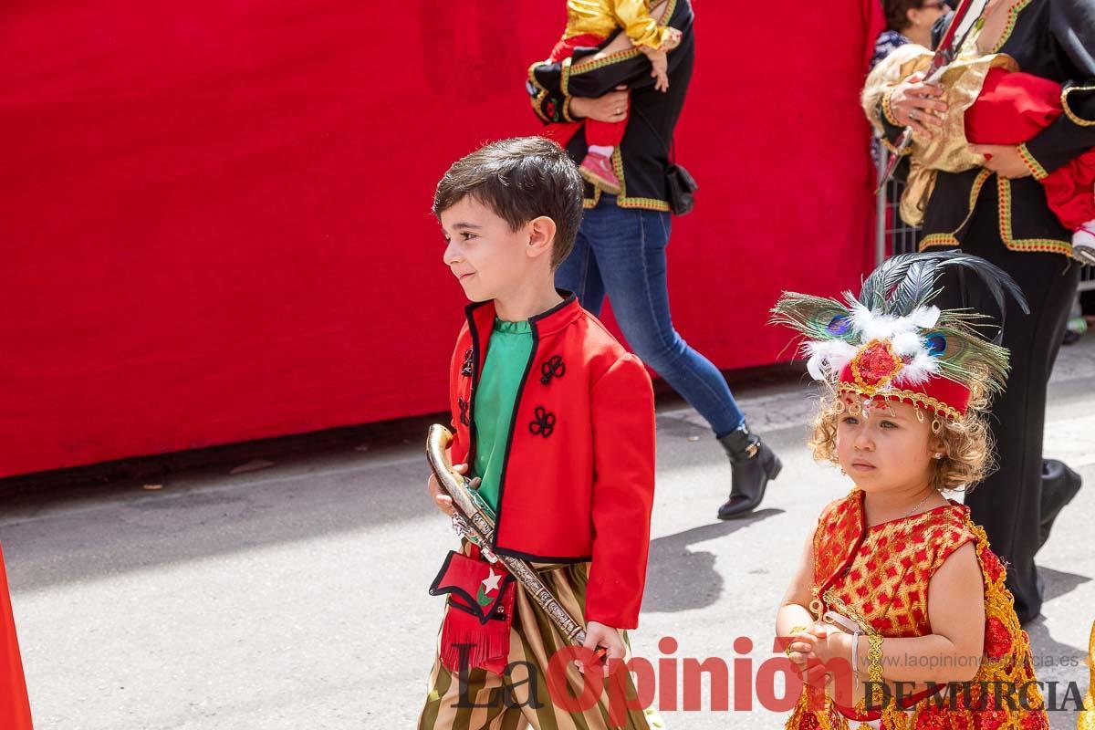 Desfile infantil del Bando Moro en las Fiestas de Caravaca