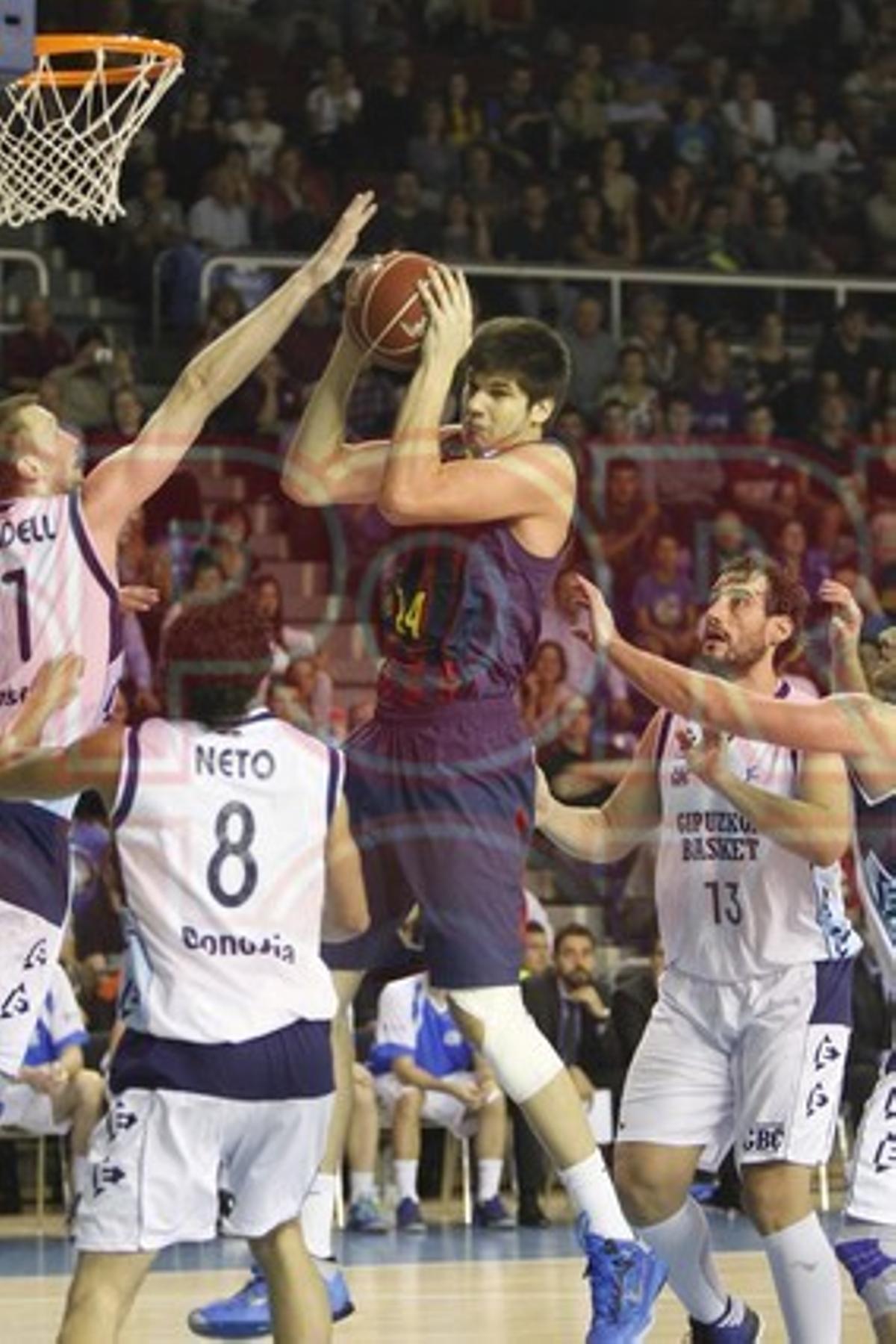 Las imágenes del FC Barcelona - Guipuzkoa Basket