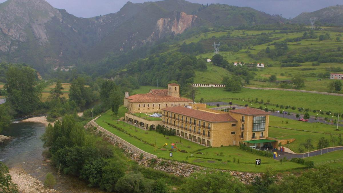 Vista del parador nacional.