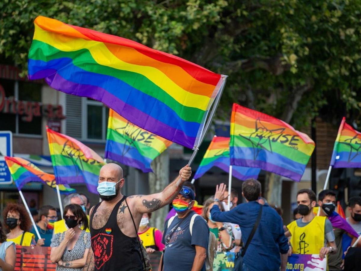 Imagen de manifestación del Orgullo LGTBI.
