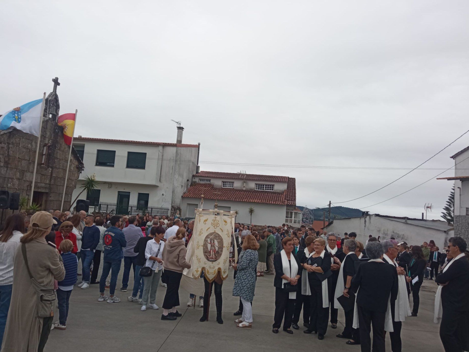 La fiesta de San Miguel Arcángel en Trabanca Badiña (Vilagarcía).