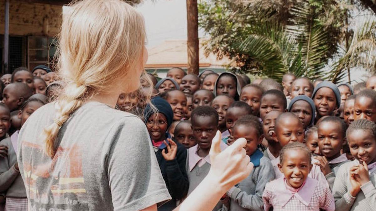 Misioneros en acción.