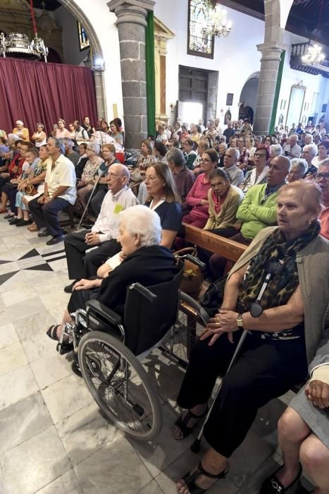 14-10-19 GRAN CANARIA. IGLESIA DE SANTA MARIA DE GUIA. SANTA MARIA DE GUIA. La Virgen del Pino en la Iglesia de Santa Maria de Guía. Fotos: Juan Castro.  | 14/10/2019 | Fotógrafo: Juan Carlos Castro