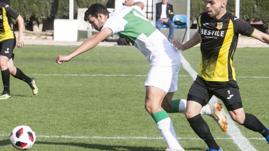 Nacho Ramón, durante un partido del Ilicitano