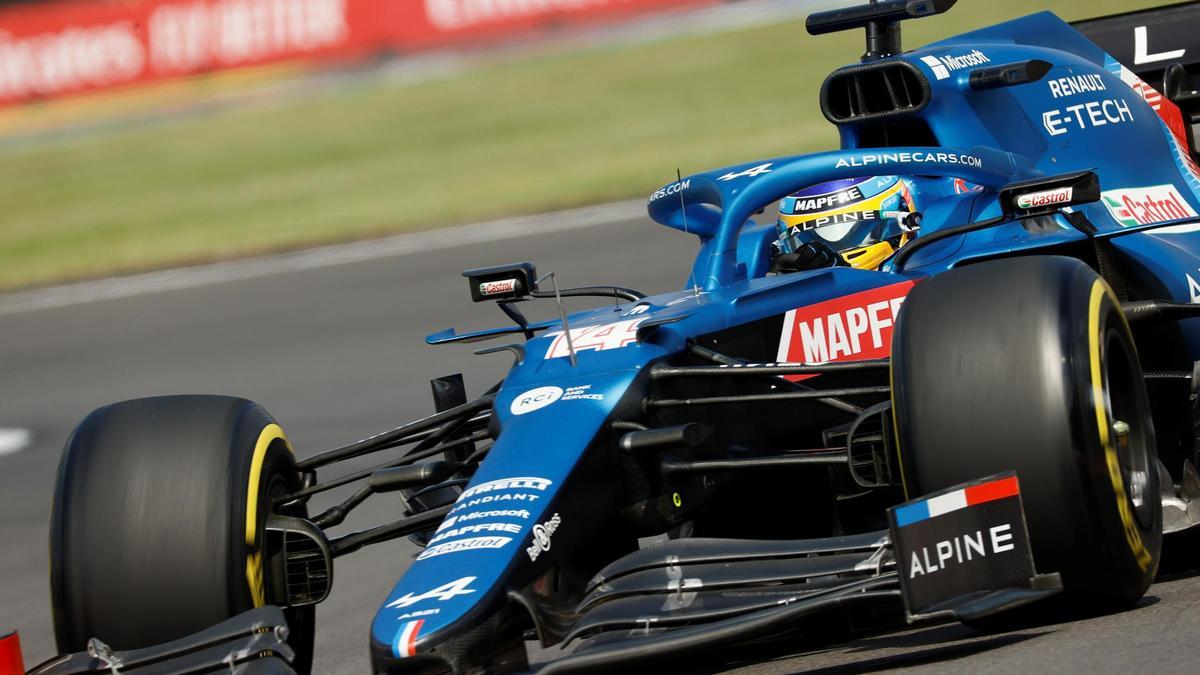 Fernando Alonso (Alpine).