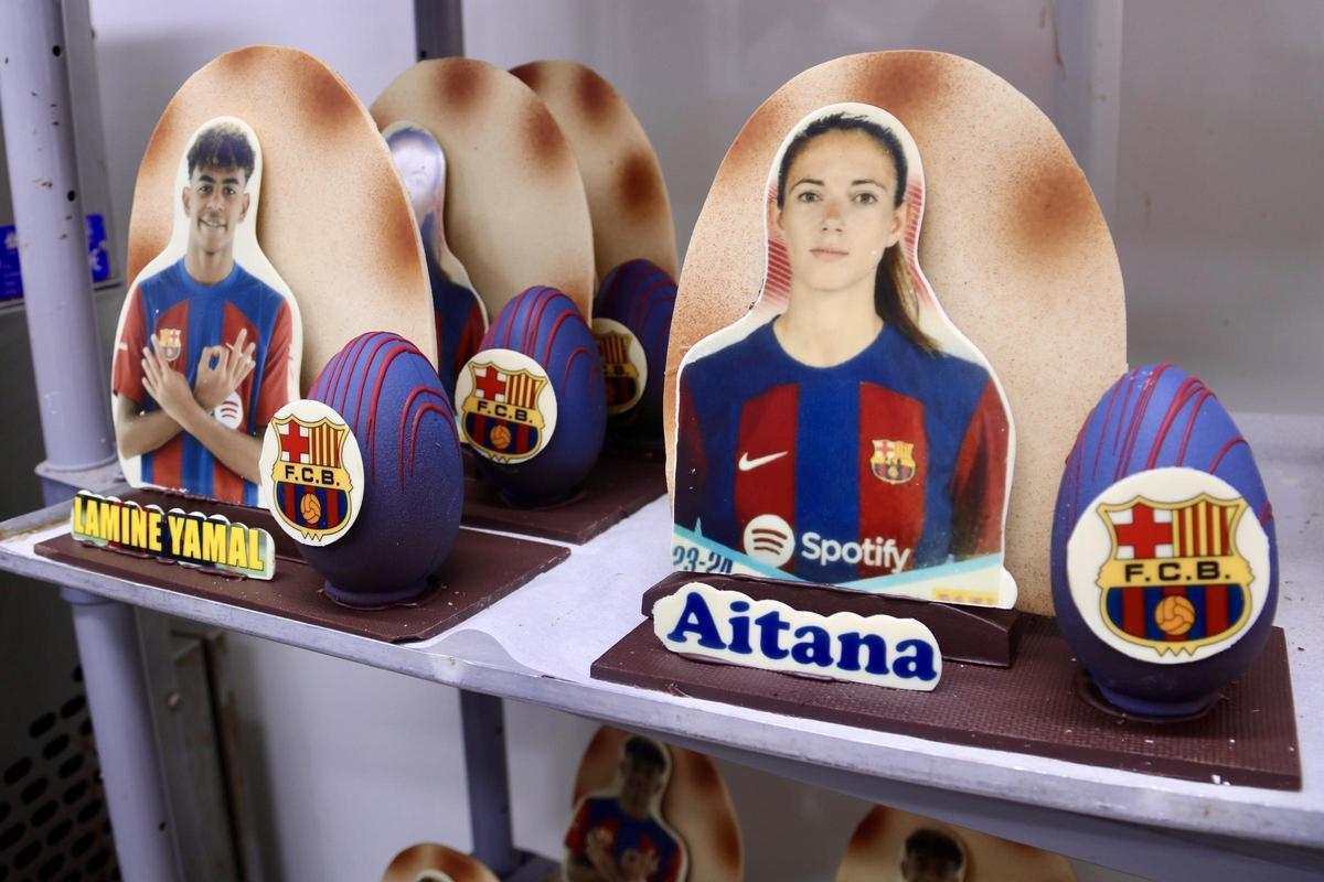 Mona de la futbolista Aitana Bonmatí