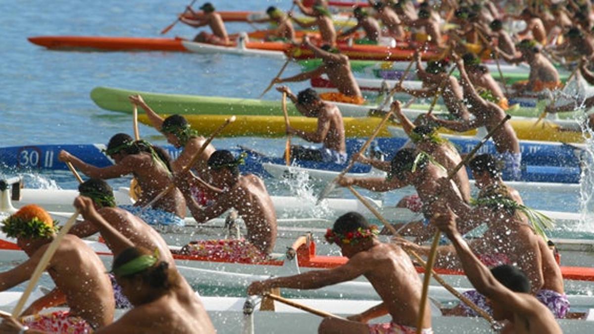 Hawaiki Nui Vaa, la mayor carrera de piraguas de Tahití