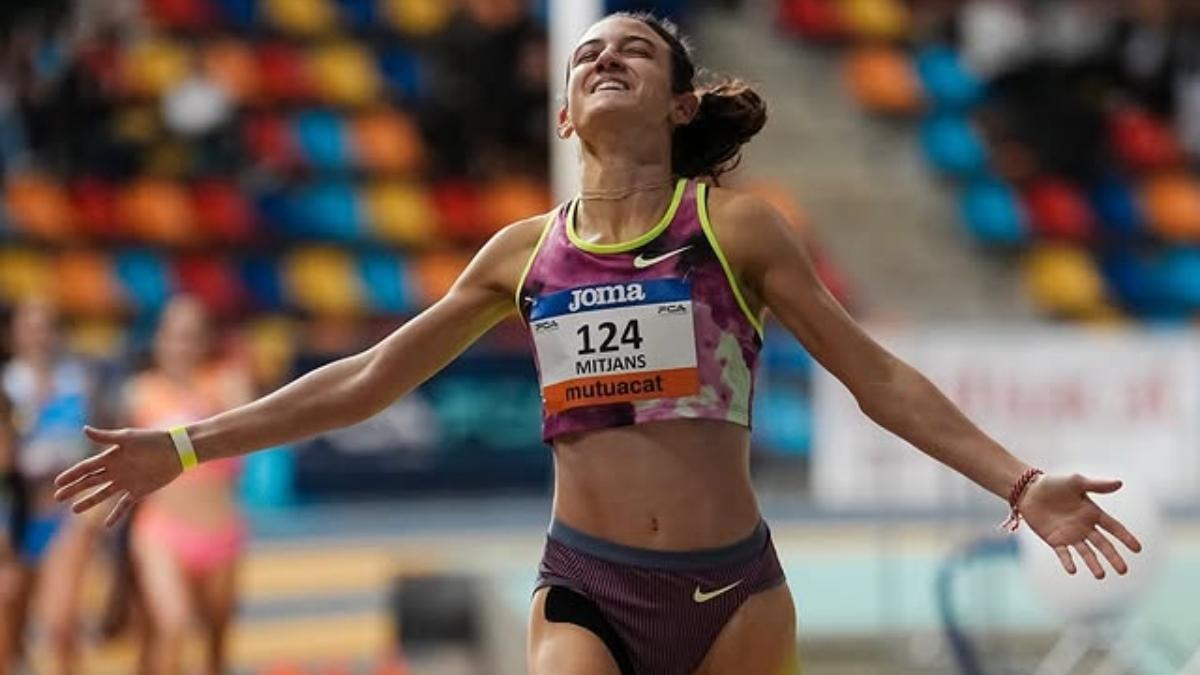 Marta Mitjans, ha nacido una estrella del atletismo