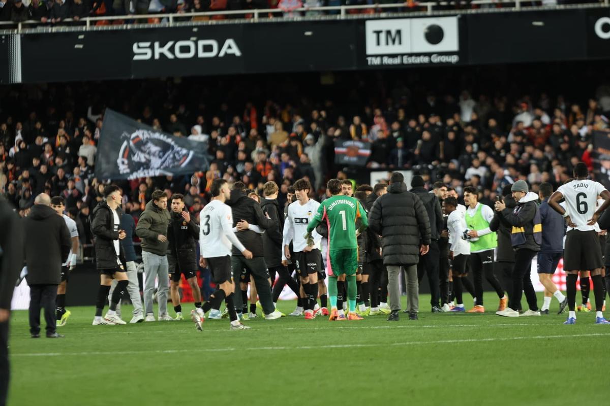 Valencia CF-Espanyol, en imágenes