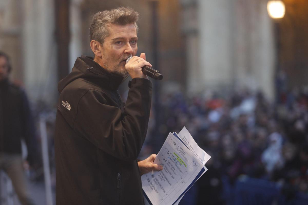 El locutor Fernandisco.