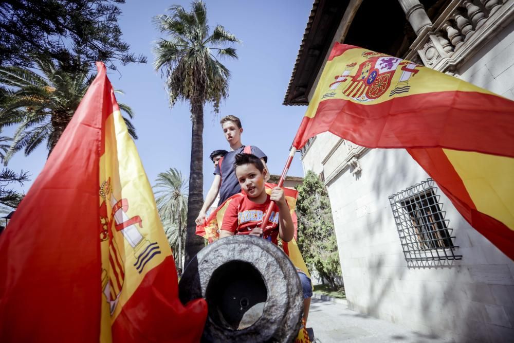 Accidentada manifestación por la