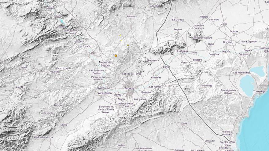 Un terremoto sacude Molina de Segura de madrugada