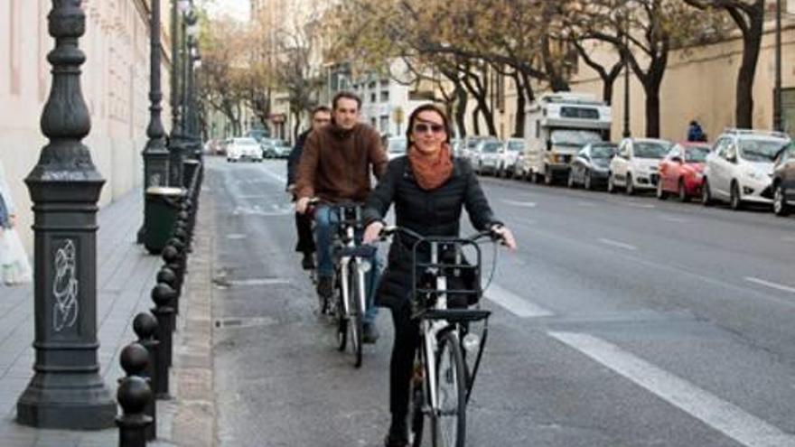 Las obras del carril bici  de la ronda interior se esperan para verano