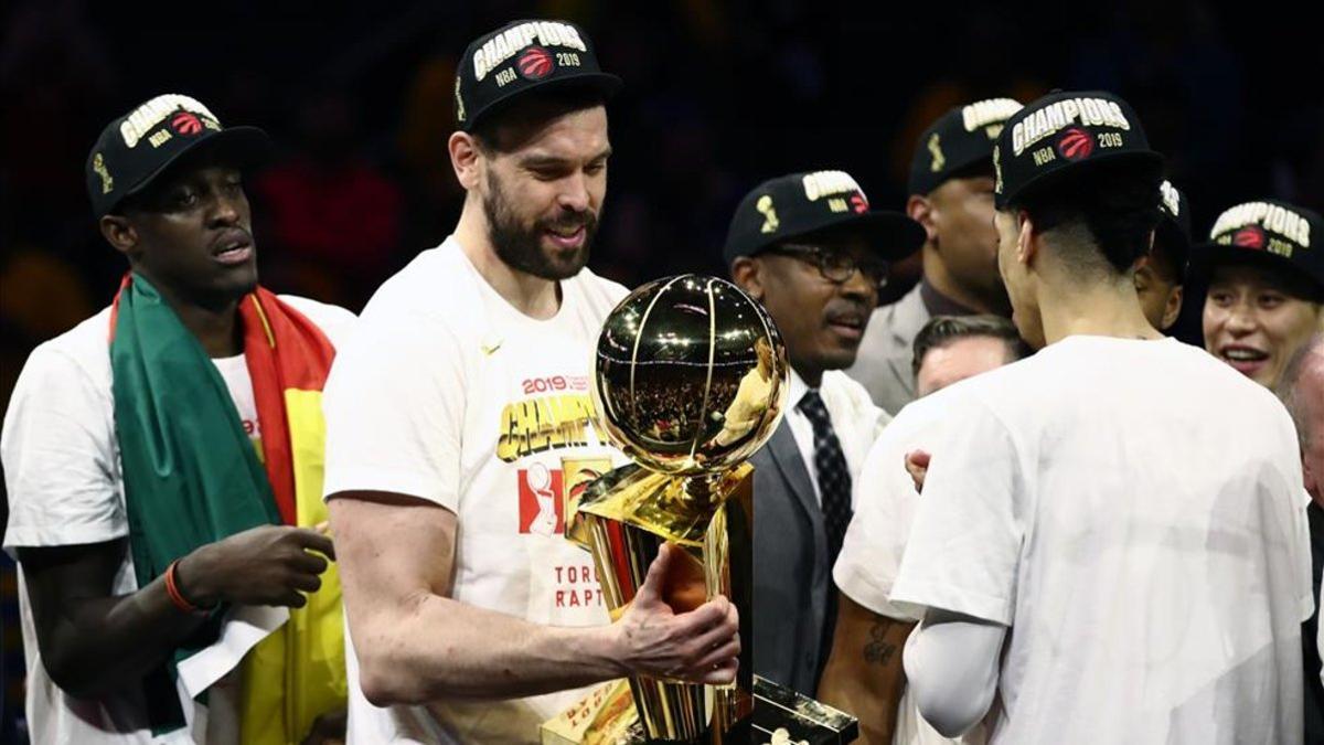 Los Raptors de Marc Gasol defenderán su condición de vigentes campeones