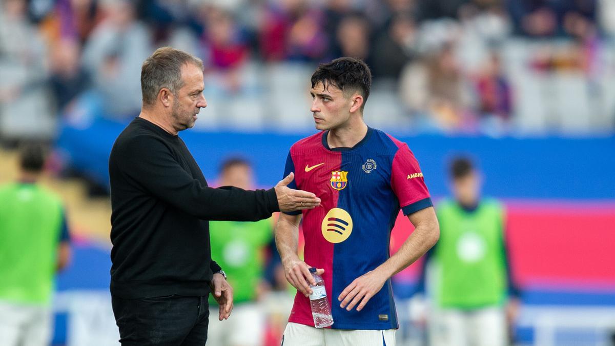 Pedri, MVP del partido: "Mi padre siempre me decía que cuando jugara regular que, al menos, trabajara para el equipo"