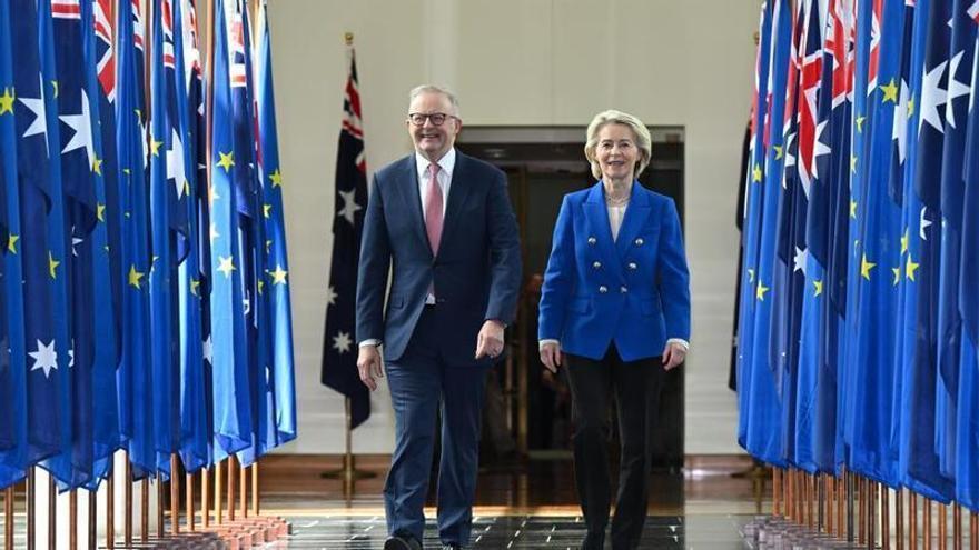 Carne y tierras raras para Europa, coches para Australia: claves del nuevo pacto comercial de la UE