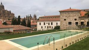 Exterior del hotel Hospes Palacio de San Esteban de Salamanca.