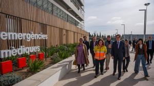 Salvador Illa inaugura la nueva sede del SEM en LHospitalet.