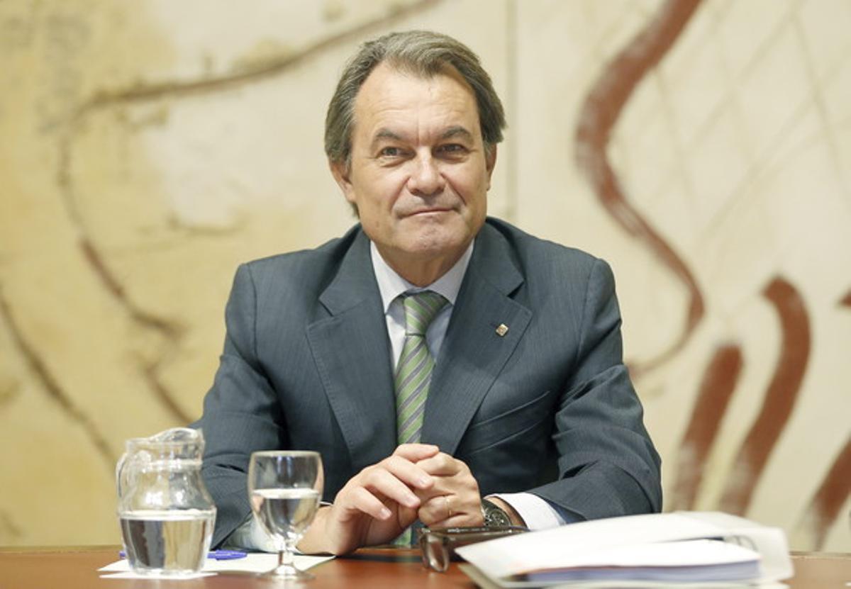 El president de la Generalitat en funcions, Artur Mas.