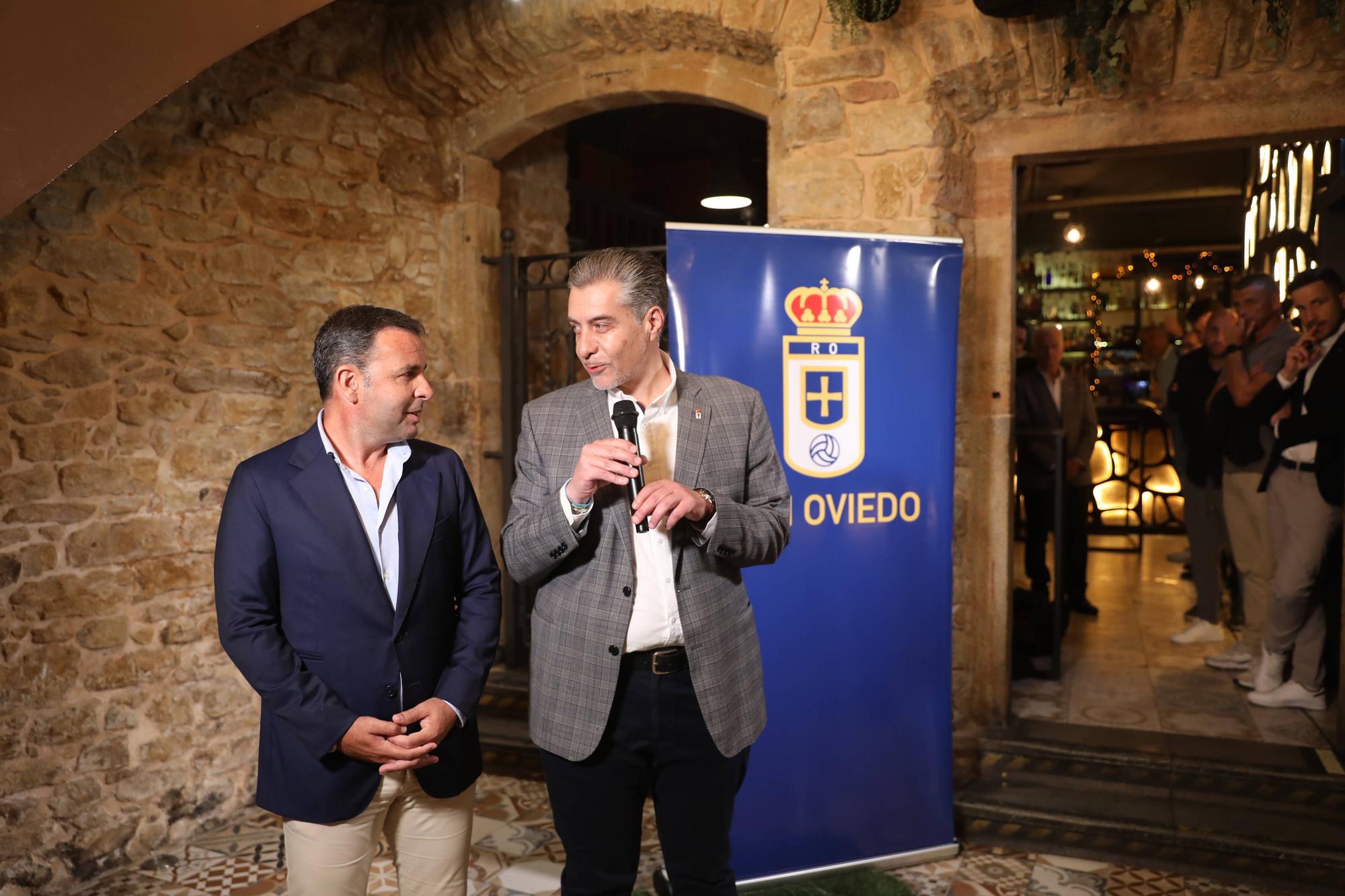 EN IMÁGENES: Presentación de Javi Calleja como entrenador del Real Oviedo