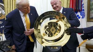 Infantino informó a Trump sobre la próxima disputa del Mundial de Fútbol