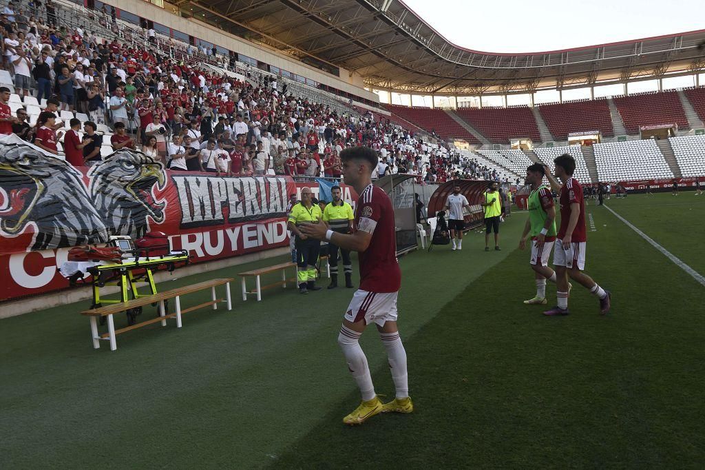Todas las imágenes del partido entre Real Murcia Imperial y el Coria