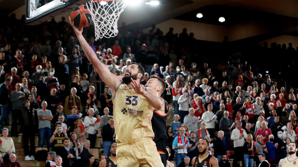 Mirotic lideró al Barça con una cátedra