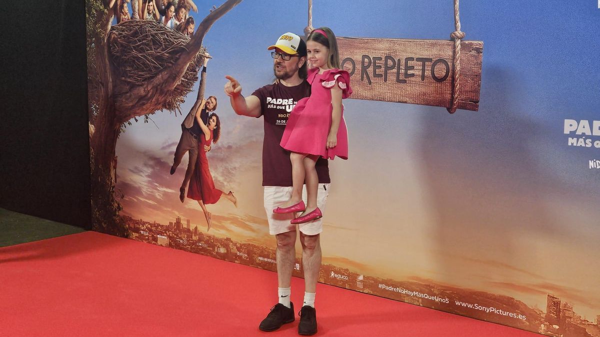 Santiago Segura en el estreno de su nueva película en el cine de MN4