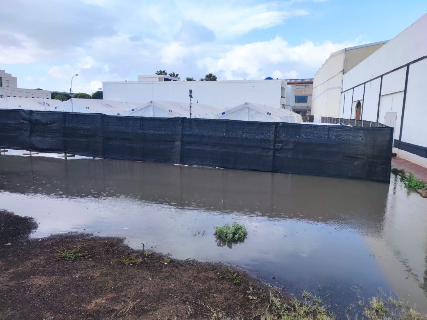 Inundaciones en Lanzarote por la borrasca 'Celia'