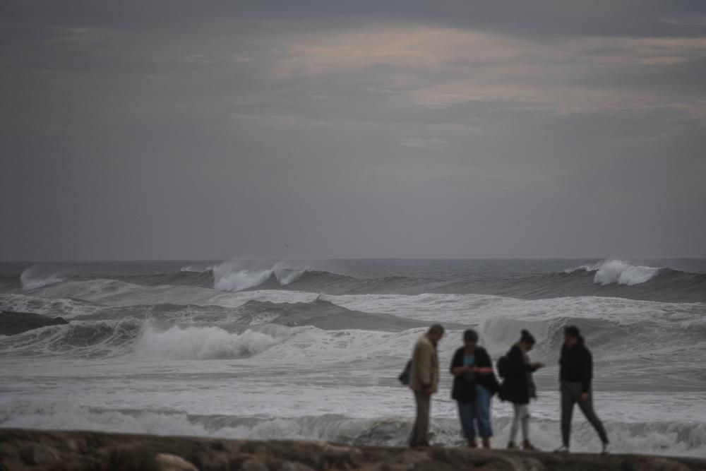 Paso del ciclón Leslie por Portugal