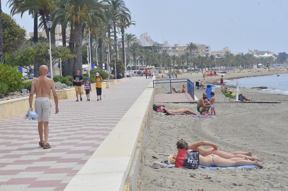 Inicio de la temporada alta en Santa Pola